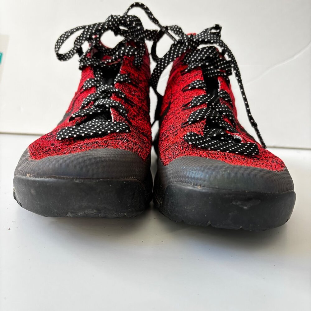 Nike‎ Flyknit Trainer Chukka Trainer Sneakers Women's Size 6 805093-603 Red - Picture 8 of 11